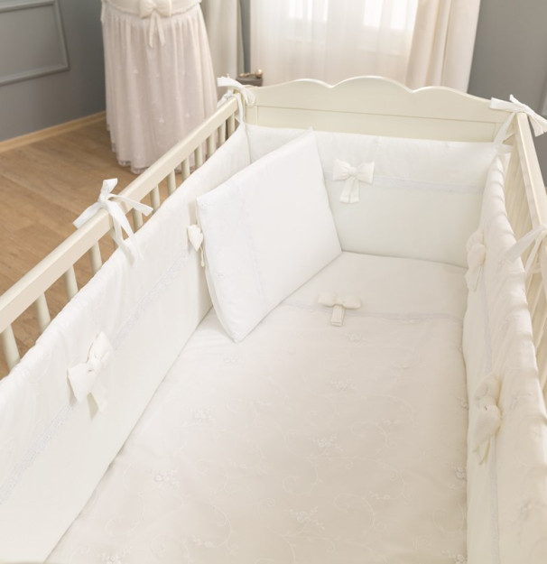 Σετ προίκας μωρού FUNNA BABY Premium, χρώμα white